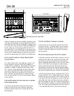 Preview for 4 page of Tascam DA-38 Preliminary Information