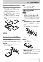 Preview for 17 page of Tascam DA-6400 Owner'S Manual