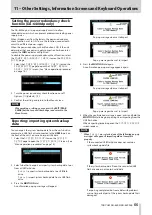 Preview for 55 page of Tascam DA-6400 Owner'S Manual