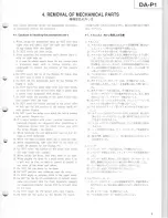 Preview for 9 page of Tascam DA-P1 Service Manual