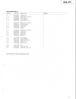 Preview for 41 page of Tascam DA-P1 Service Manual