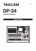 Tascam Digital Portastudio DP-24 Owner'S Manual предпросмотр