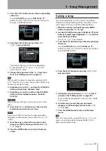 Предварительный просмотр 39 страницы Tascam Digital Portastudio DP-24 Owner'S Manual