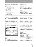 Preview for 3 page of Tascam DM-24 Effects Manual