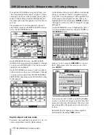 Preview for 12 page of Tascam DM-24 Release Notes