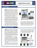 Preview for 2 page of Tascam DM-3200 Application Manual