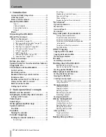 Preview for 4 page of Tascam DM-4800 Owner'S Manual