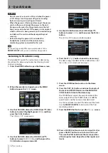 Предварительный просмотр 12 страницы Tascam DP-32 Digital Portastudio Owner'S Manual