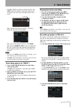 Предварительный просмотр 15 страницы Tascam DP-32 Digital Portastudio Owner'S Manual