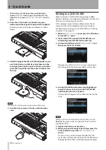 Предварительный просмотр 20 страницы Tascam DP-32 Digital Portastudio Owner'S Manual