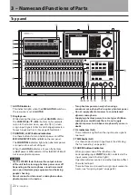 Предварительный просмотр 22 страницы Tascam DP-32 Digital Portastudio Owner'S Manual