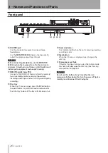 Предварительный просмотр 26 страницы Tascam DP-32 Digital Portastudio Owner'S Manual