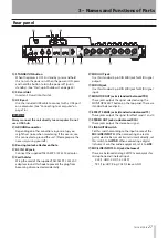 Предварительный просмотр 27 страницы Tascam DP-32 Digital Portastudio Owner'S Manual