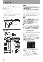 Предварительный просмотр 34 страницы Tascam DP-32 Digital Portastudio Owner'S Manual