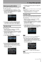 Предварительный просмотр 37 страницы Tascam DP-32 Digital Portastudio Owner'S Manual