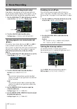 Предварительный просмотр 44 страницы Tascam DP-32 Digital Portastudio Owner'S Manual