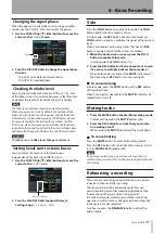 Предварительный просмотр 45 страницы Tascam DP-32 Digital Portastudio Owner'S Manual