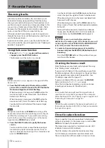 Предварительный просмотр 50 страницы Tascam DP-32 Digital Portastudio Owner'S Manual