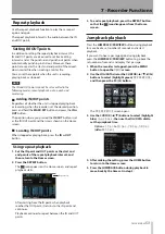 Предварительный просмотр 53 страницы Tascam DP-32 Digital Portastudio Owner'S Manual