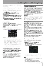 Предварительный просмотр 65 страницы Tascam DP-32 Digital Portastudio Owner'S Manual