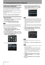 Предварительный просмотр 78 страницы Tascam DP-32 Digital Portastudio Owner'S Manual