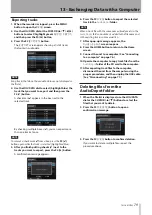 Предварительный просмотр 79 страницы Tascam DP-32 Digital Portastudio Owner'S Manual