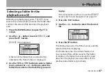 Preview for 67 page of Tascam DR-05 Reference Manual