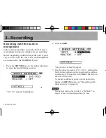 Preview for 14 page of Tascam DR-1 Quick Start Manual