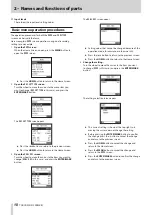 Preview for 10 page of Tascam DR-100MKIII Reference Manual