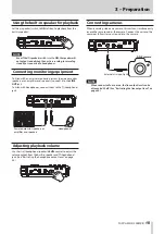 Preview for 19 page of Tascam DR-100MKIII Reference Manual