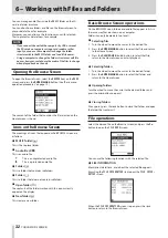 Preview for 32 page of Tascam DR-100MKIII Reference Manual