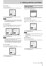 Preview for 33 page of Tascam DR-100MKIII Reference Manual