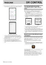 Preview for 4 page of Tascam DR-22WL Manual