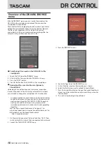 Preview for 10 page of Tascam DR-22WL Manual