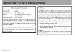 Preview for 2 page of Tascam DR-40 Owner'S Manual