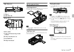 Предварительный просмотр 7 страницы Tascam DR-40X Owner'S Manual