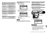 Предварительный просмотр 89 страницы Tascam DR-40X Owner'S Manual