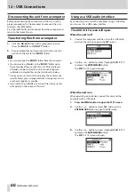 Preview for 66 page of Tascam DR-40X Reference Manual