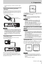 Предварительный просмотр 13 страницы Tascam dr-44wl Reference Manual