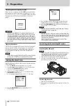 Предварительный просмотр 14 страницы Tascam dr-44wl Reference Manual