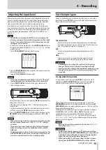 Предварительный просмотр 19 страницы Tascam dr-44wl Reference Manual