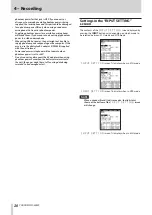 Preview for 20 page of Tascam dr-44wl Reference Manual