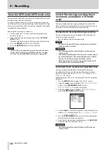 Preview for 24 page of Tascam dr-44wl Reference Manual