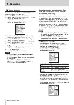 Предварительный просмотр 26 страницы Tascam dr-44wl Reference Manual