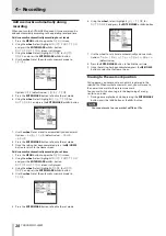 Предварительный просмотр 28 страницы Tascam dr-44wl Reference Manual