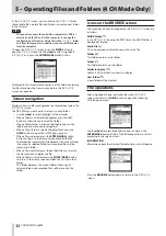 Предварительный просмотр 32 страницы Tascam dr-44wl Reference Manual