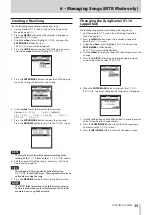 Предварительный просмотр 35 страницы Tascam dr-44wl Reference Manual