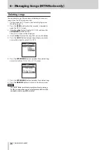 Предварительный просмотр 36 страницы Tascam dr-44wl Reference Manual