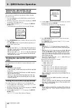 Предварительный просмотр 42 страницы Tascam dr-44wl Reference Manual