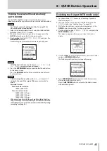 Предварительный просмотр 43 страницы Tascam dr-44wl Reference Manual